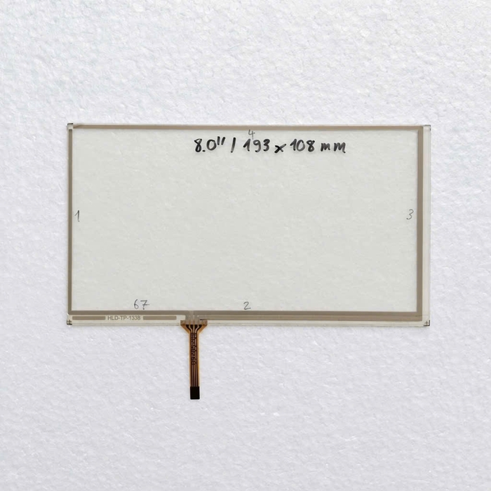 Tấm cảm ứng công nghiệp 8.0 inch 193x108 mm
