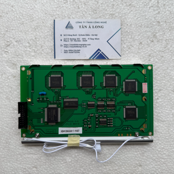Màn hình công nghiệp 5.1 inch HDM128GS24Y-1-19JEF