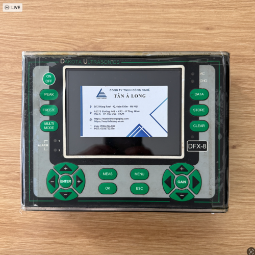thay phím bấm Máy siêu âm khuyết tật mối hàn DAKOTA DFX-8